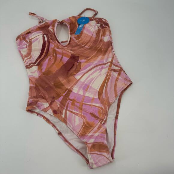 NWT Cupshe Arizona Road Trip Keyhole Halter One Piece Swimsuit - Picture 3 of 9